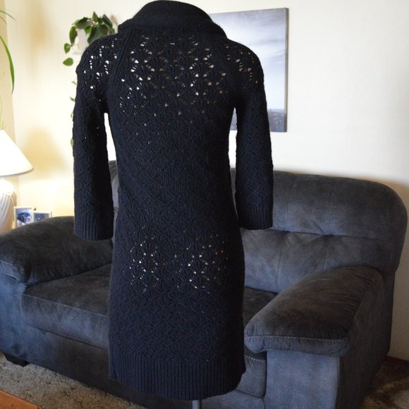 Juicy Couture Knitted Sweater Dress Cowl Neck Spring - Picture 4 of 5